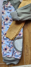 Load image into Gallery viewer, Girls sunflower tunic dress

