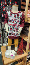 Load image into Gallery viewer, Kids grow with me Tunic dress - winter floral
