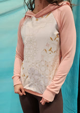 Load image into Gallery viewer, Womens Abstract Floral Hoodie
