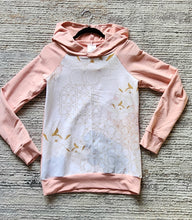 Load image into Gallery viewer, Womens Abstract Floral Hoodie
