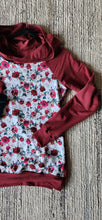 Load image into Gallery viewer, Womens winter floral hoodie
