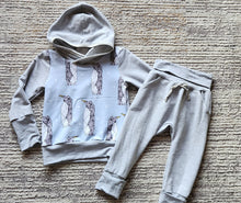 Load image into Gallery viewer, Grow with me penguin hoodie
