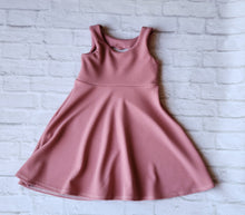 Load image into Gallery viewer, GWM Dusty Rose Heart back Dress
