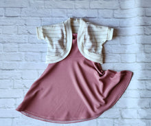 Load image into Gallery viewer, GWM Dusty Rose Heart back Dress
