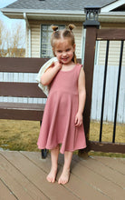 Load image into Gallery viewer, GWM Dusty Rose Heart back Dress
