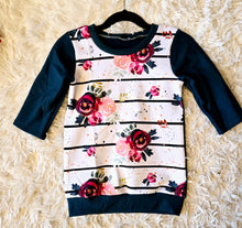 Load image into Gallery viewer, Floral Stripe GWM Tunic Dress
