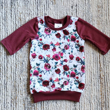 Load image into Gallery viewer, Kids grow with me Tunic dress - winter floral
