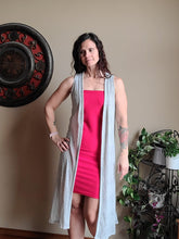 Load image into Gallery viewer, Womens Grey and Silver Sweater Vest
